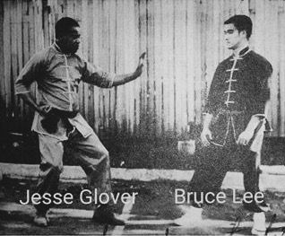 Jesse Glover and Bruce Lee