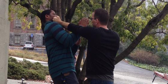 Taking Position in WIng CHun